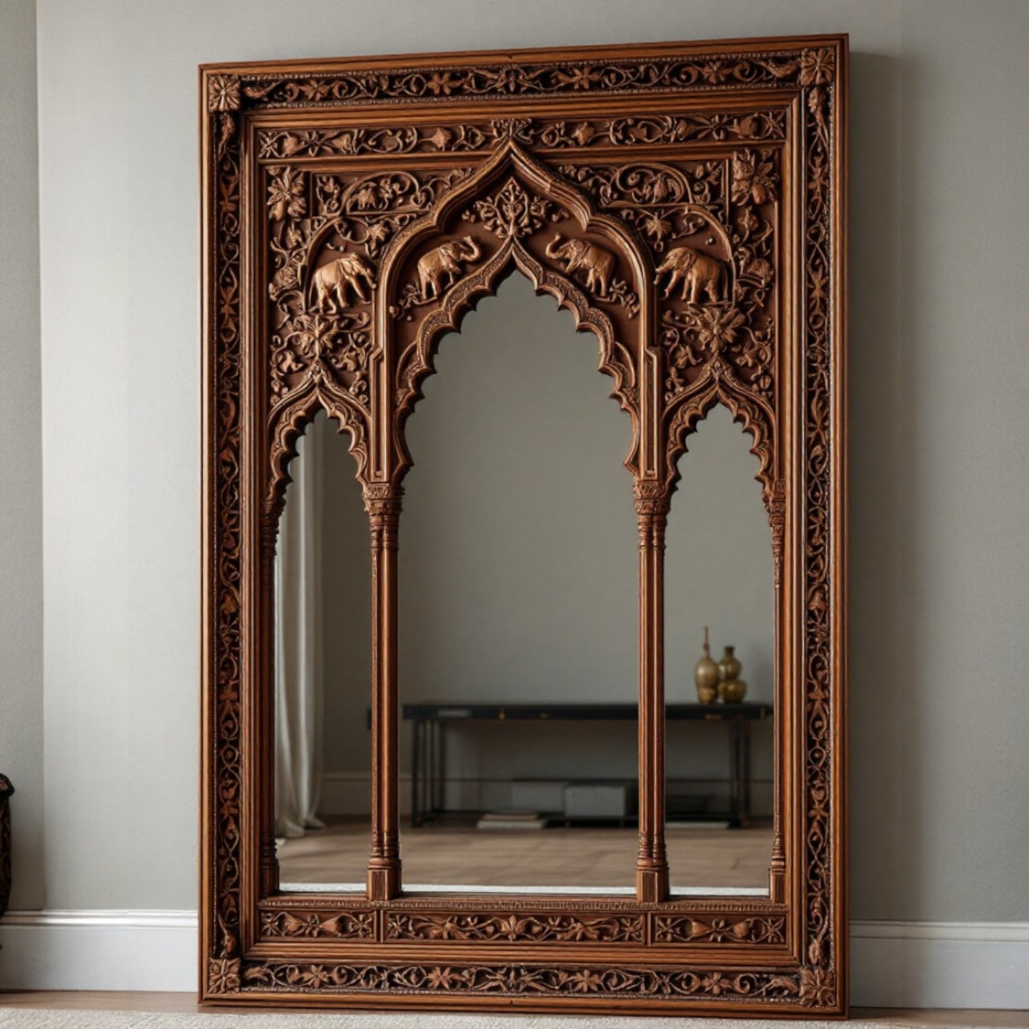 long mirror big wooden mirror large floor mirror luxury bathroom mirrors fancy bathroom mirrors luxury wall vanity mirrors expensive mirrors luxury mirror for living room jharokha mirror big mirror for wall antique wood mirrors vintage wood wall mirror farmhouse mirror full length wall mirror vintage floor mirror antique jharokha mirror entryway mirror carved Indian mirror rustic mirror frame 3 arch jharokha mirror