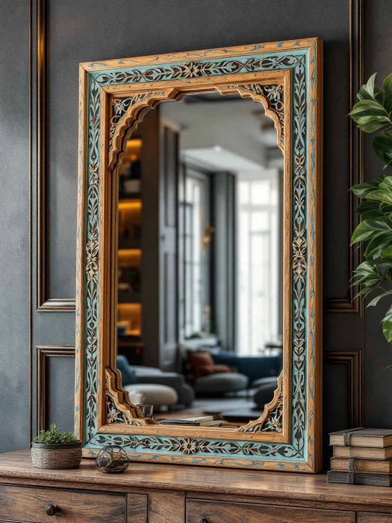 long mirror big wooden mirror large floor mirror luxury bathroom mirrors fancy bathroom mirrors luxury wall vanity mirrors expensive mirrors luxury mirror for living room jharokha mirror big mirror for wall antique wood mirrors vintage wood wall mirror farmhouse mirror full length wall mirror vintage floor mirror antique jharokha mirror entryway mirror carved Indian mirror rustic mirror frame table top mirror frame wooden