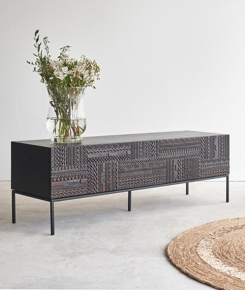 Tabwa Carved TV Unit