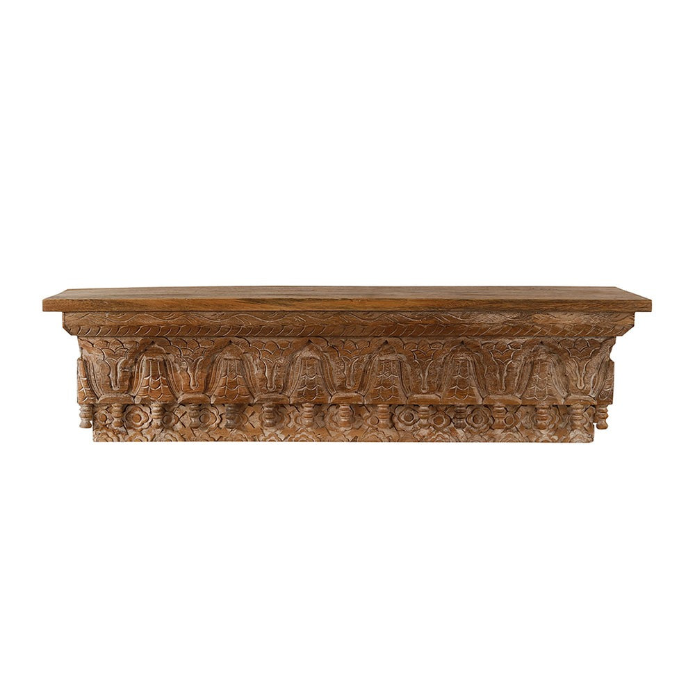 Riwaaz Hand Carved Wall Shelf