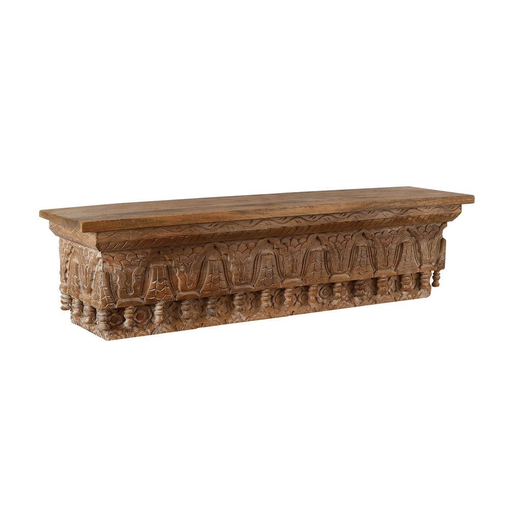 Riwaaz Hand Carved Wall Shelf