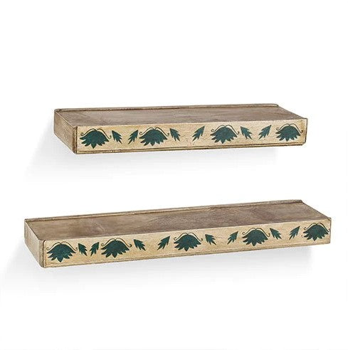 Set of 2 Wall Shelves