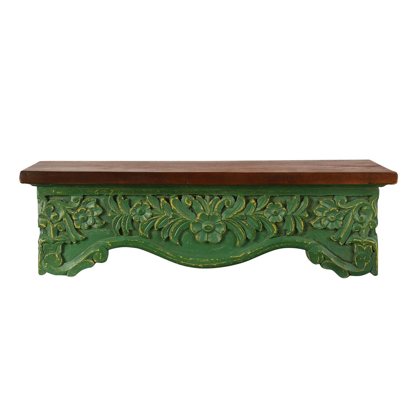 Rooh Hand Carved Wall Shelf