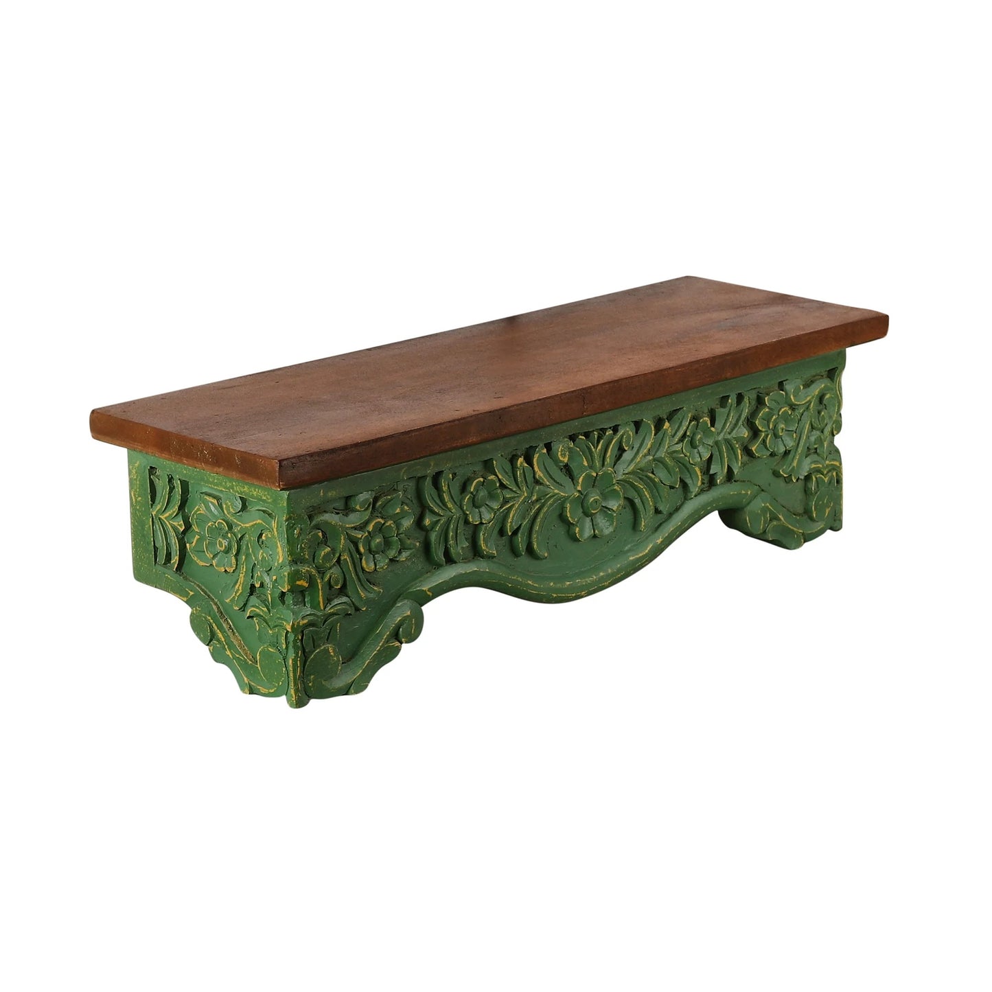 Rooh Hand Carved Wall Shelf