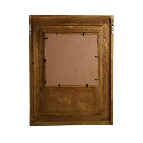 Victorian-style carved Jharokha mirror for living room interiors