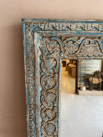 Timeless Elegance: Indian Jharokha Mirror