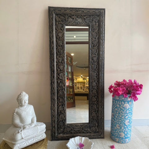 Timeless Elegance: Indian Jharokha Mirror