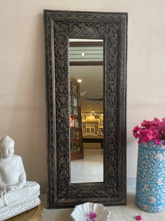 Timeless Elegance: Indian Jharokha Mirror